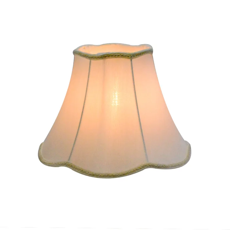 European vintage lamp shade wholesale lamp parts fabric lampshade