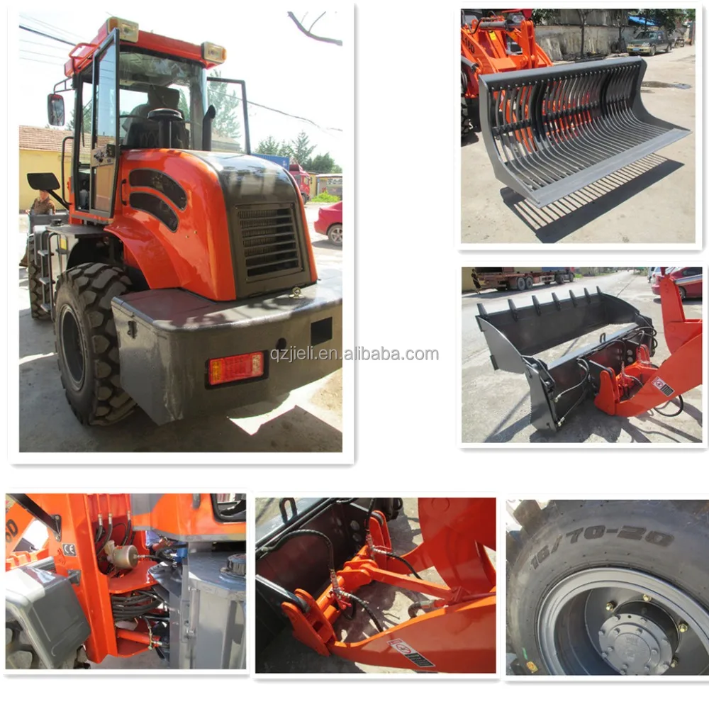 Mini articulated loader ZL16D mini loader with CE