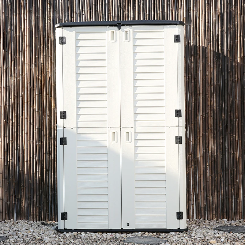 Kinying brand outdoor plastic storage cabinets for garden storage