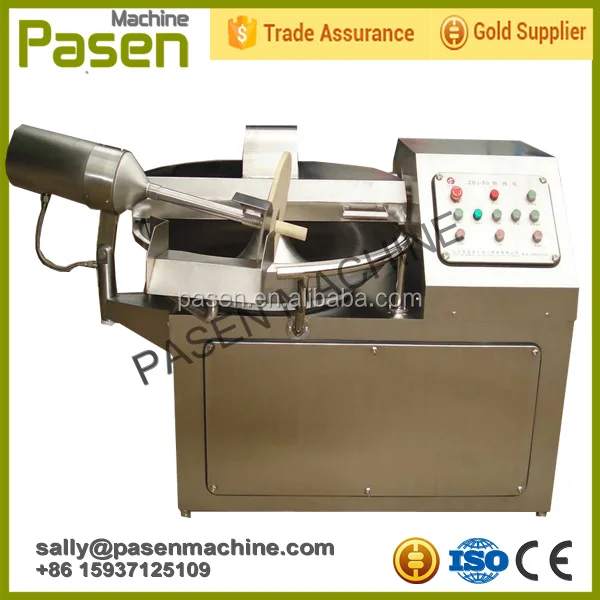 Industrial vegetable chopping machine / fish meat grinding machine / meat bowl cutter