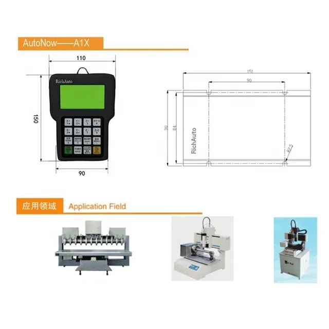 Chinese Milling Machine Manufacturers  CNC Controller RichAuto A11  DSP Control System