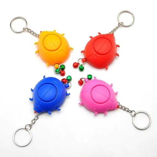 High-decibel alarm sounds Protective riot alarm