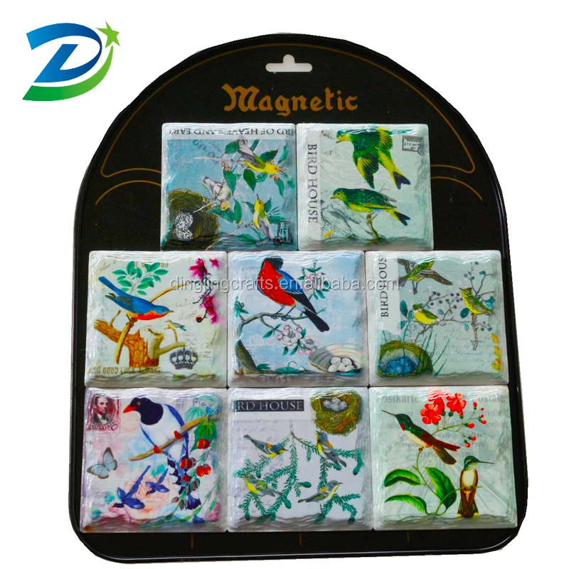 
Advertising products refrigerator magnet wholesale , custom ceramic souvenir fridge magnet 