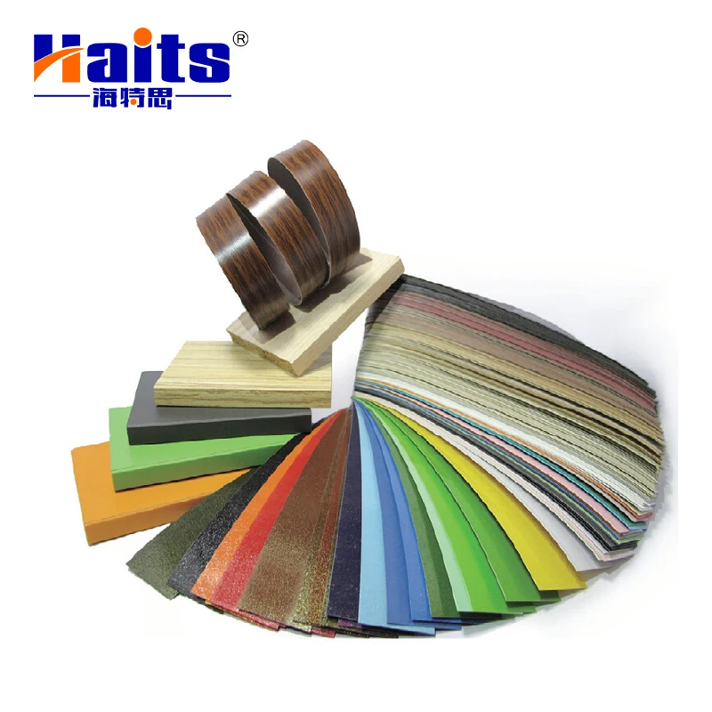 Haits Furniture PVC Edge Banding Wood Grain Solid Color PVC Edge Banding Tapes