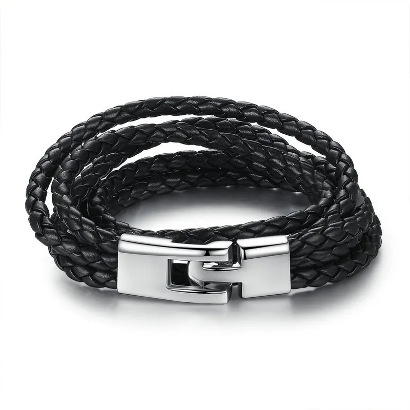 bulk handmade leather cord bracelet