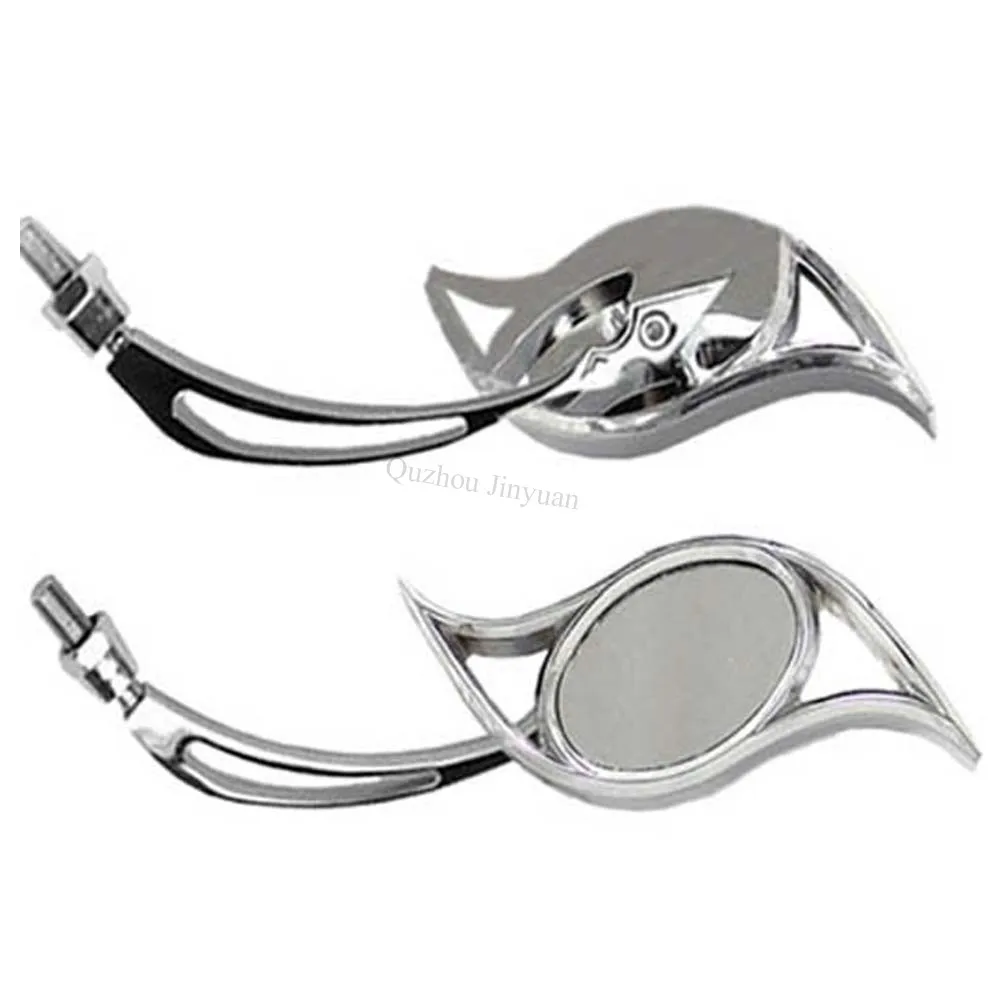 High Quality OEM Universal Skull Motorcycle Bar End Mirror Motorcycle Mirror Camera Wholesale CNC Motorcycle Mirror JYM-019