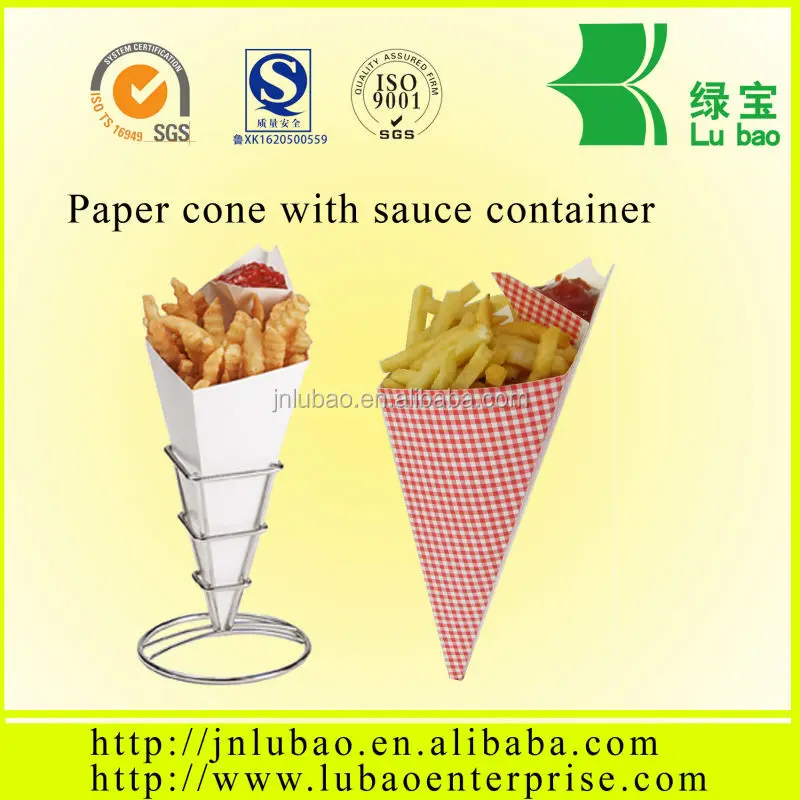 paper cone for chips package