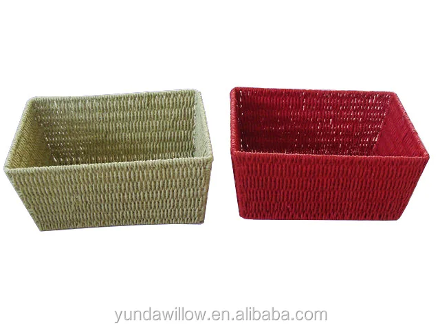 Paper Storage Basket Rope Basket