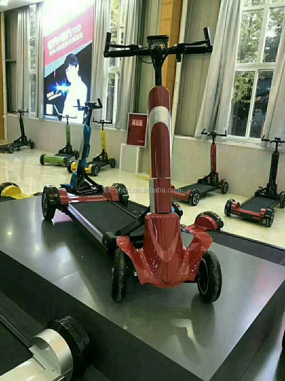 New Arrival Outdoor Exercise Fitness Electric Treadmill Bicycle, Smart Leisure Entertainment Electric Walking Bike For Adult/Kid