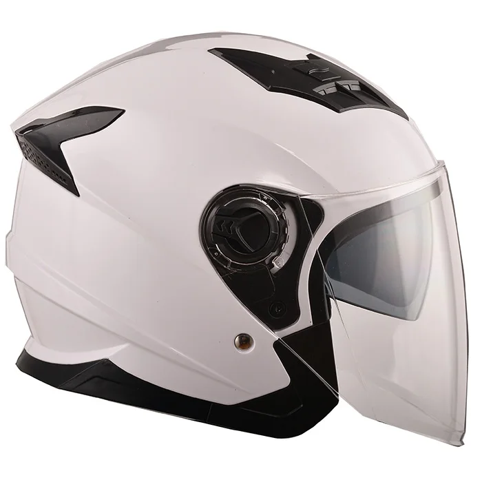 
Amiti High Quality ABS Material Open Face Motorcycle Helmet with double visor 