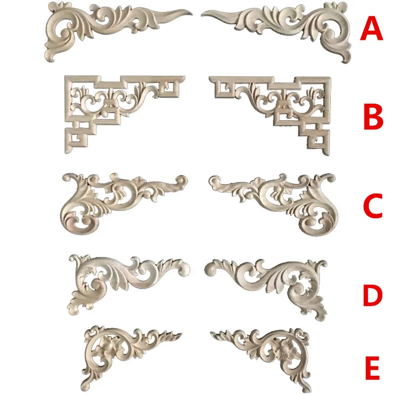 
 Популярная декоративная мебель для резьбы по дереву, деревянные аппликации и накладки  