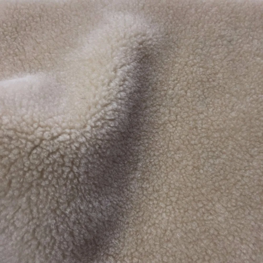 Manufacture supply mixed wool fleece sherpa for garment