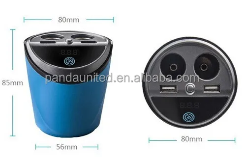 свет Автомобиля гнездо адаптера зажигания, автомобильного прикуривателя автомобиля, адаптер штекер с Двумя Портами USB