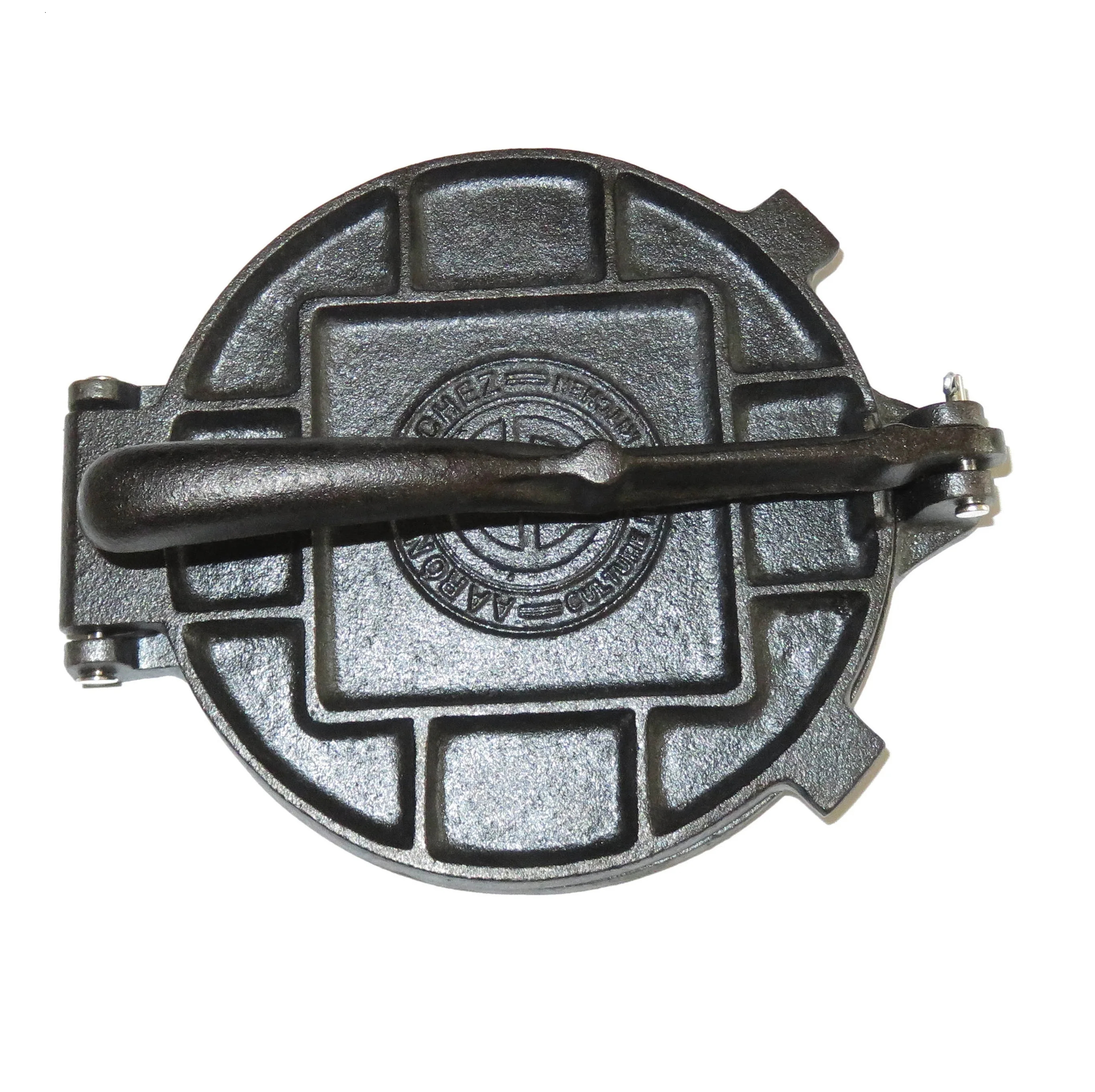 Heavy Gauge cast iron flour corn tortilla press maker flat bread maker