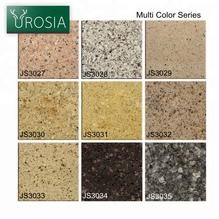 Low Price Artificial Composite Red Granite Quartz Stone Countertop Slab For Kitchens