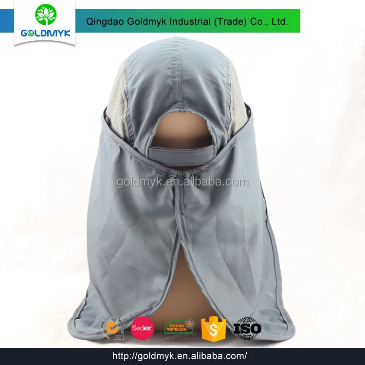 
Common or UPF 50 material neck cover cap 