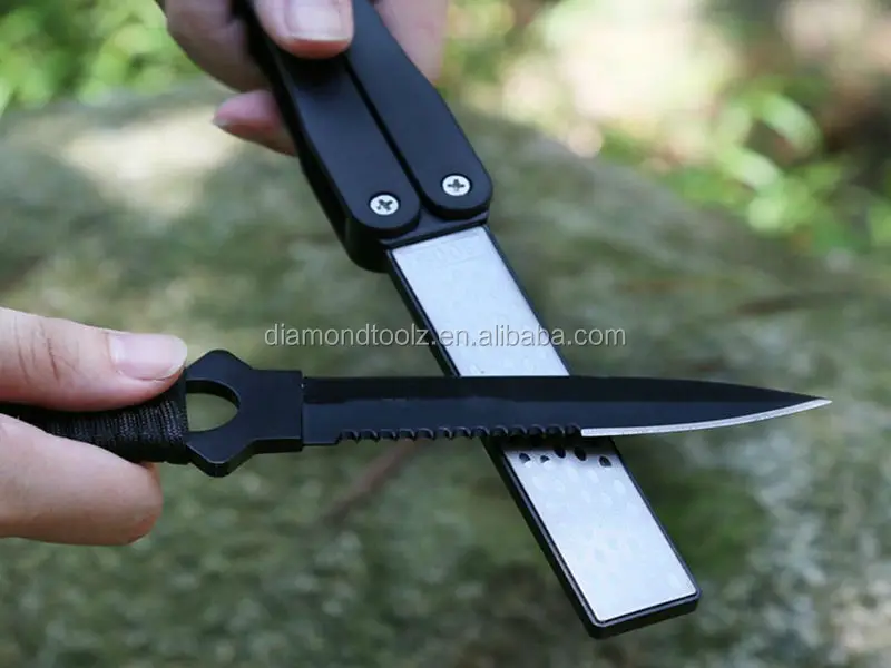 double sides foldable sharpener industrial knife sharpener