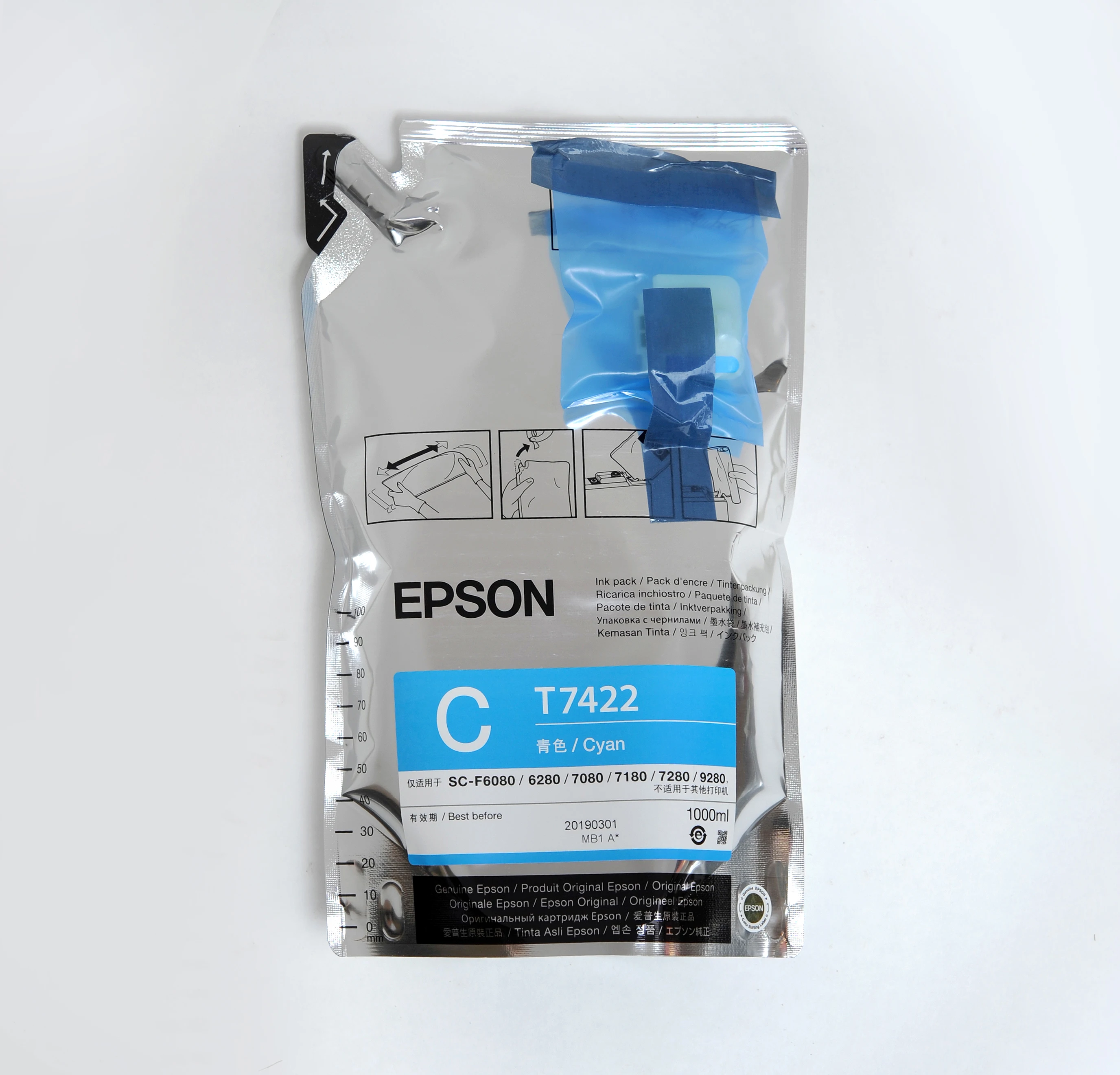 original sublimation ink price  with chips for F6070 for sublimation digital printing