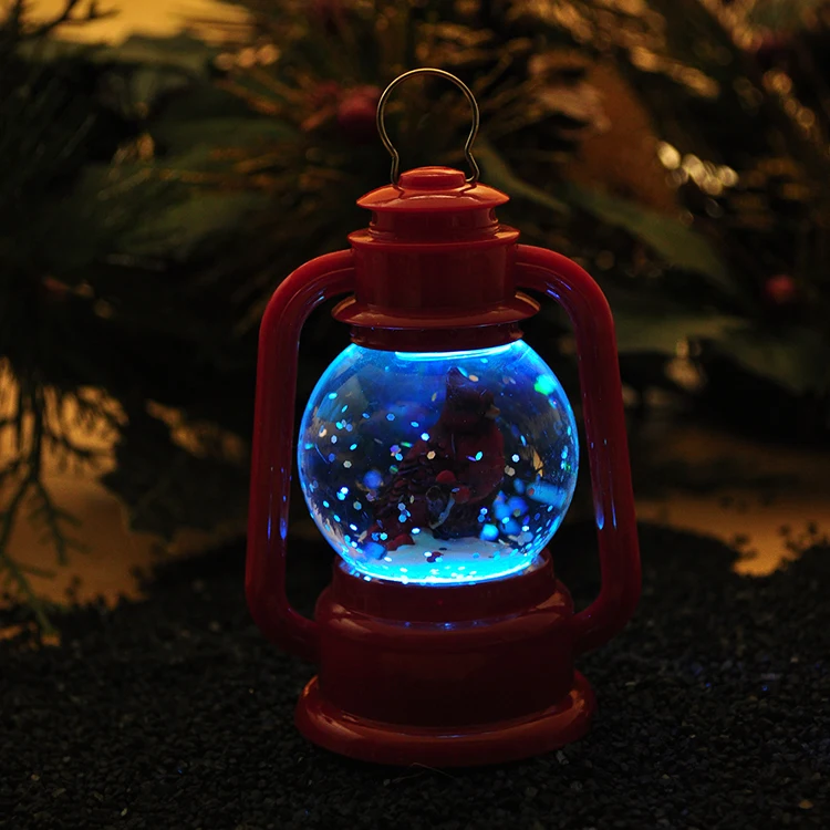 
Christmas snow globe led water globe lantern 