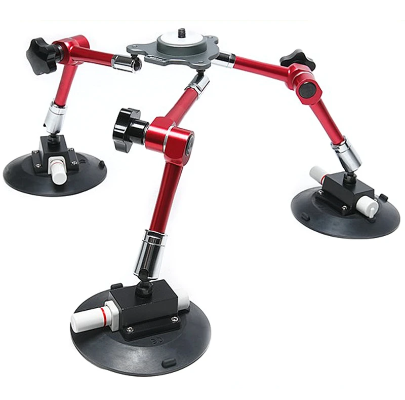 ASXMOV XP4 Adjustable Filming Stabilizer Ball Head Tripod Car Sucker Suction Cup Camera Mount Holder