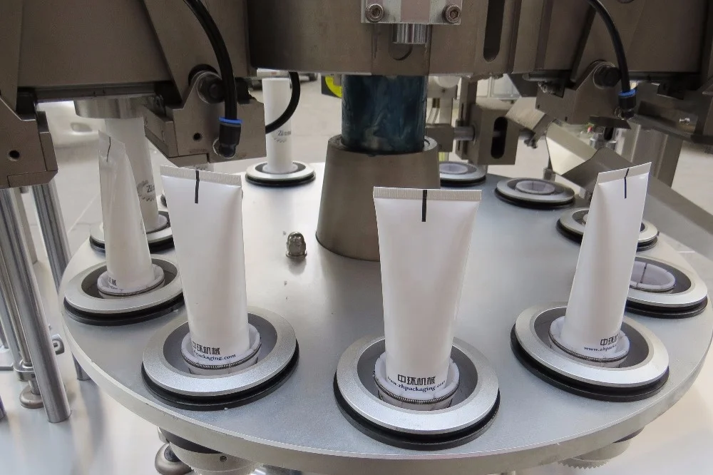 
Zhonghuan ZHF-100YC tube filler and sealer manufacturer high speed filling sealing machine 