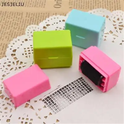 self inking roller stamp Plastic Data Identity Theft Protection ID Guard Stamp Rubber Rolling Stamp confidentiality