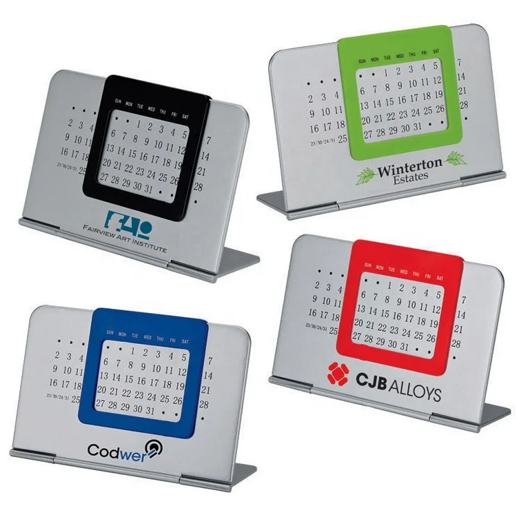 Plastic Table Perpetual Calendar