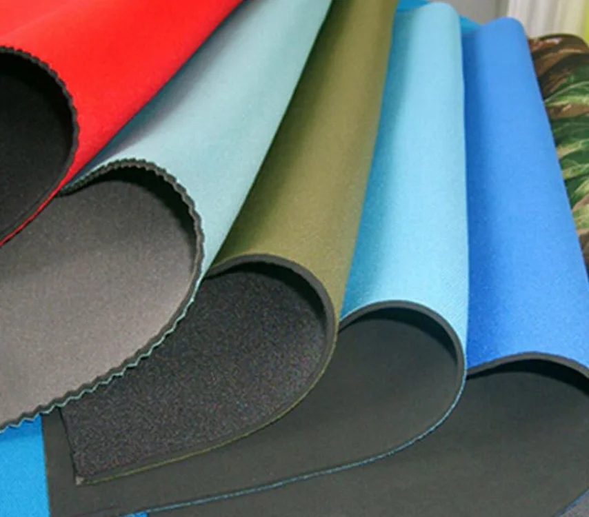 Hot sale 1mm 2mm 3mm 4mm 5mm neoprene material custom printing, neoprene rubber fabric price for swimwear