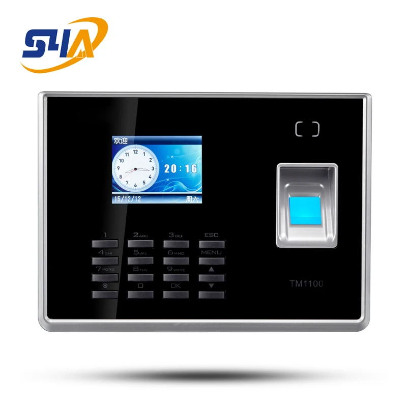  2.4inch 1000users Biometric time attendance with
