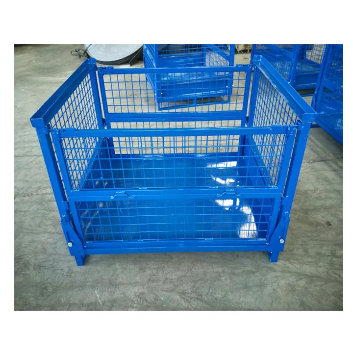 
WEIGHT CAPACITY 1000KGS GITTERBOX STILLAGE BY WIRE MESH SIDES 