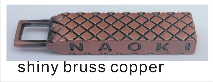 30mm debossed logo zipper pull,custom zipper puller