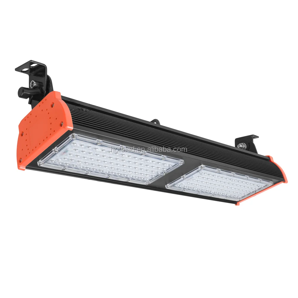 IP66 100W Industrial Warehouse LED Linear High Bay Light