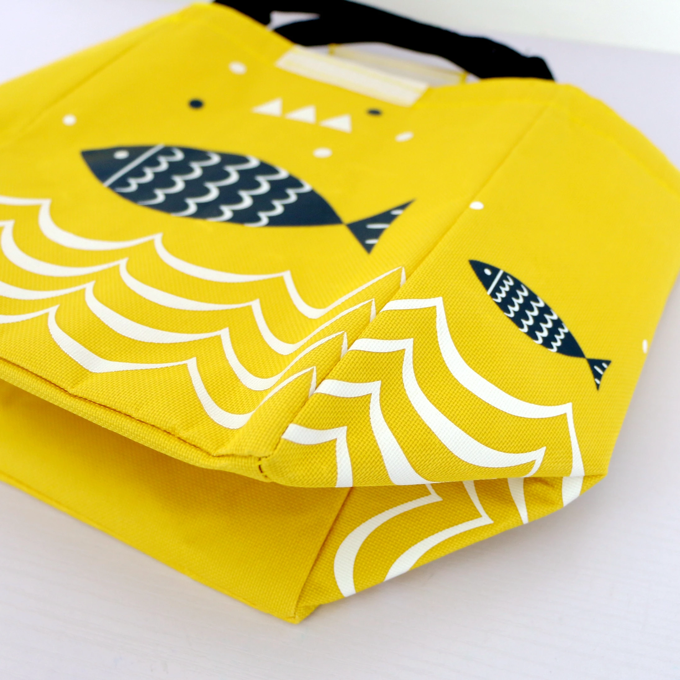 High quality large capacity 600D oxford tote thermal bag for lunch box