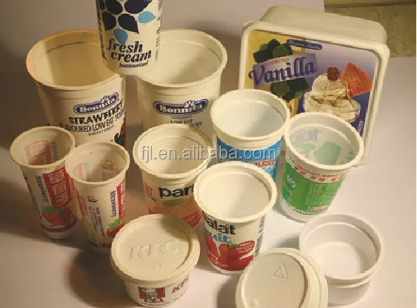 Plastic Yoghurt Cup Thermoforming Machine