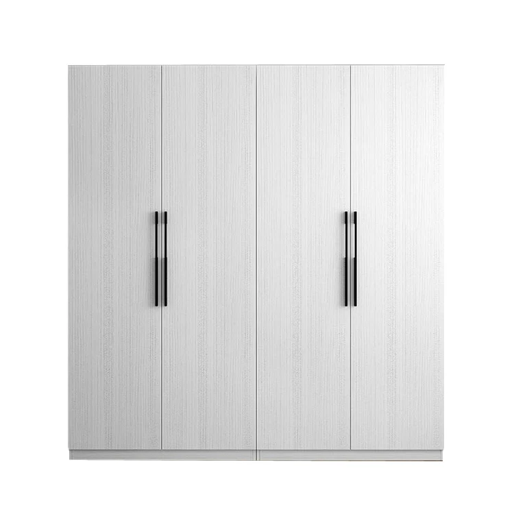 Hot Sale MFC Large Storage 4 Doors modern wardrobe bedroom
