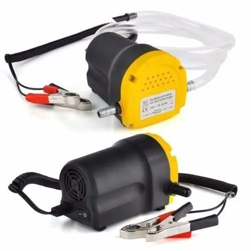 12v Motor Oil Diesel Extractor Scavenge Suction Transfer Change Pump 5A 60 Watt