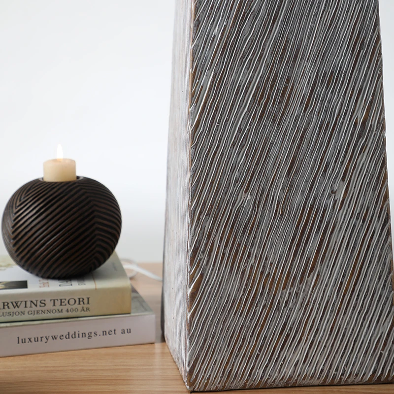 Wholesale modern poly resin nordic floor lamp resin home decoration tall lamp for home decor