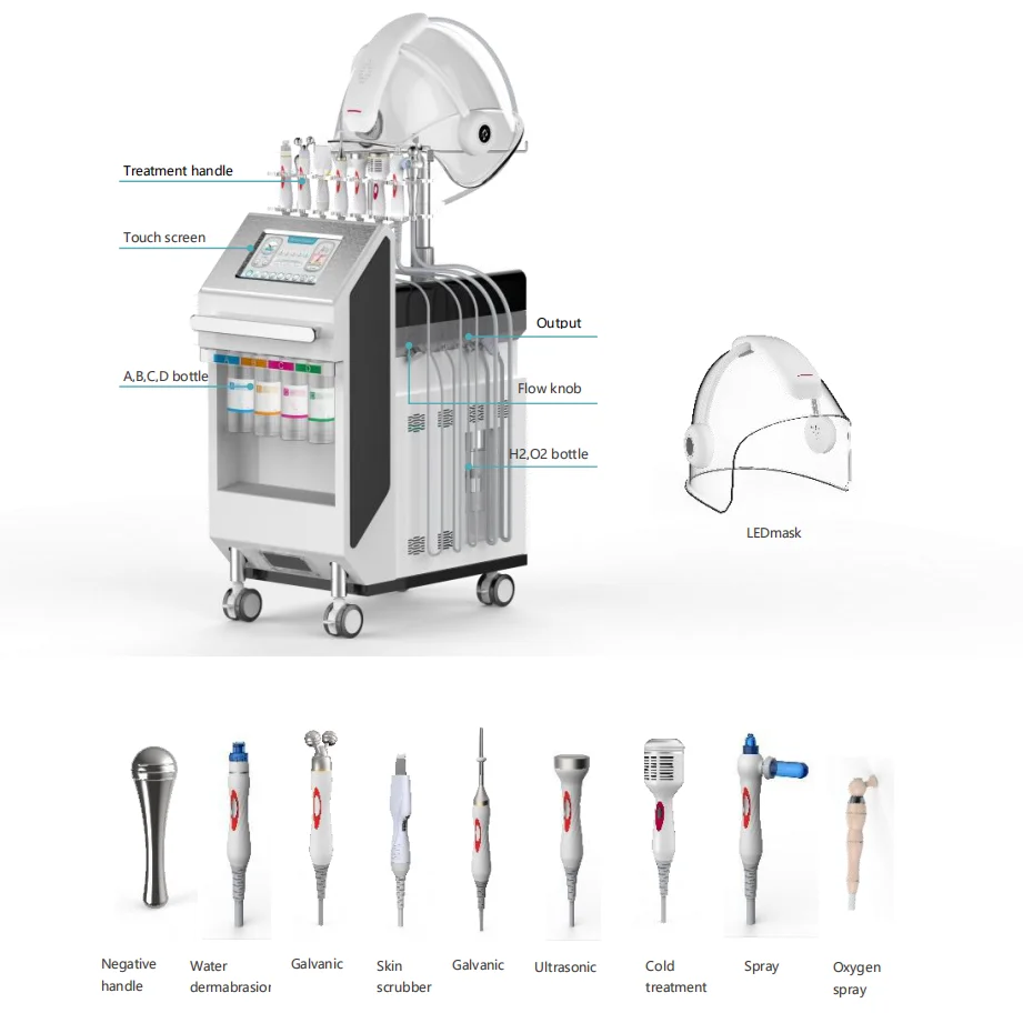 Empire Factory  Water O2 Jet Peel  Oxygen Machine Facial Equipment