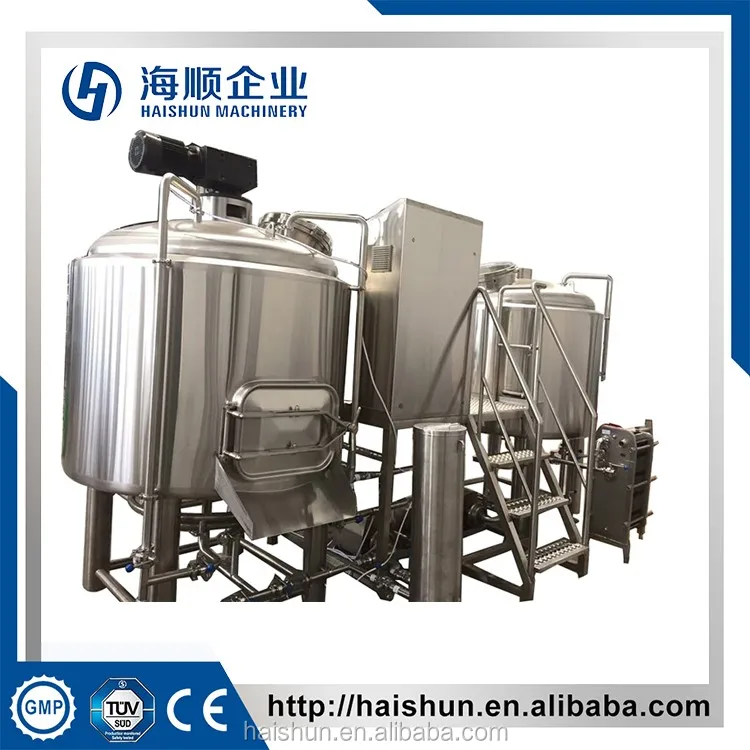 15-70Kw Штуку Из Нержавеющей стали пивоварения оборудование micro brewery промышленное для пивоварения.
