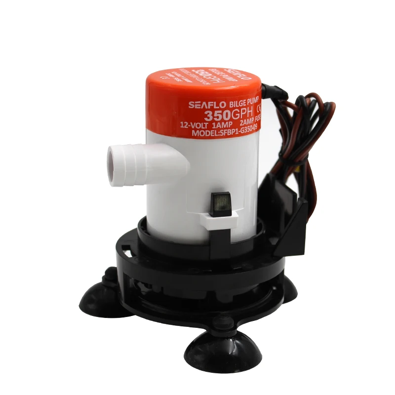 350GPH Portable Aerator Pump Kit Livewell Aeration Pump System Kit for Boat