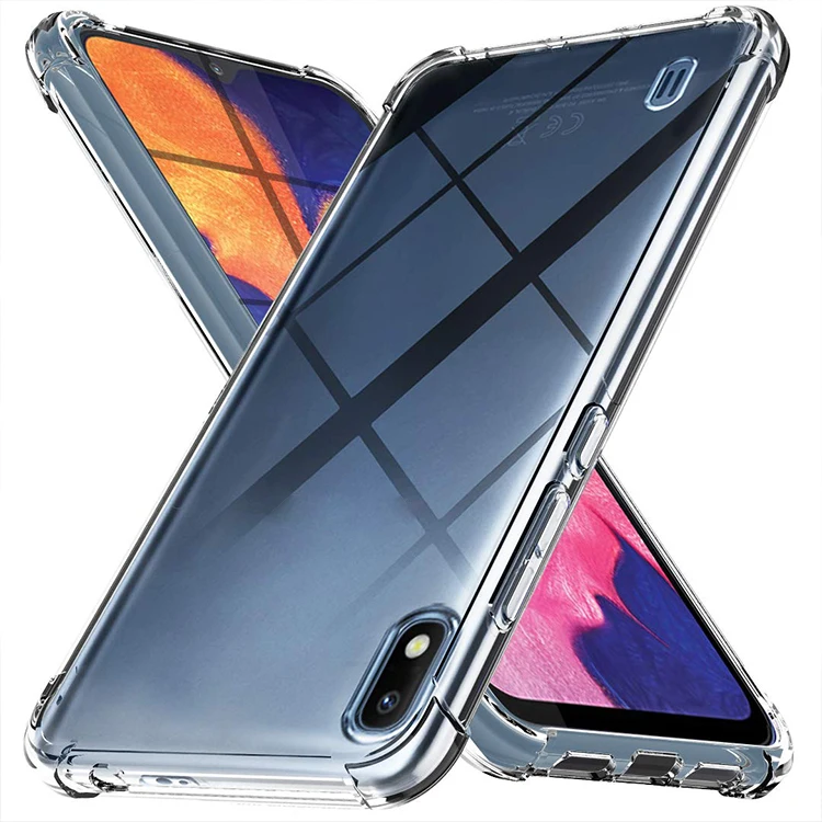Scratch Resistance Transparent Shockproof Tpu Case For Samsung Galaxy A10 Cover