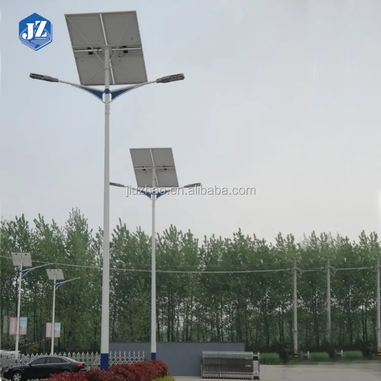 Good Sell Professional Dual Arm 60w Solar Street Light Price For Collector Streets