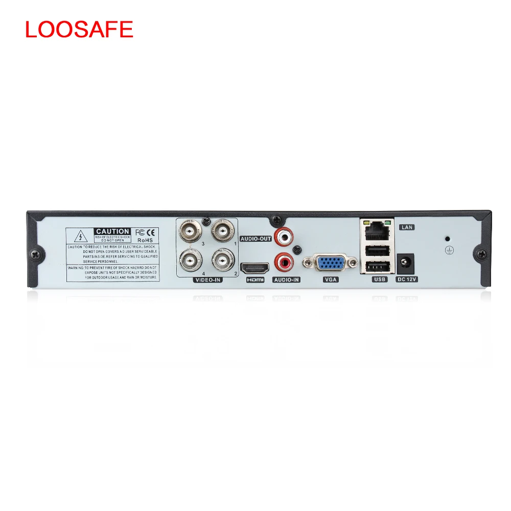 Hotsale!!! 4 Channel 1080p DVR H.264 Remote control HD AHD DVR Recorder