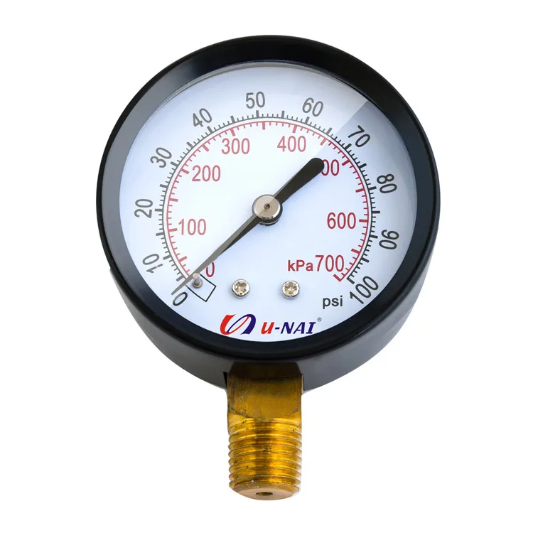 Pressure gauge manometer hydraulic jack with differentialpressure gauge