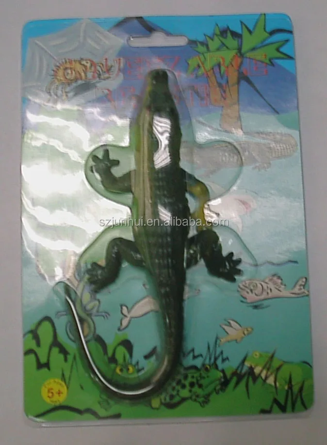 stretchy crocodile filled sand animals TPR toys