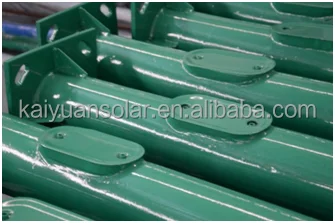 Hexagonal Galvanized  Pole Highway Light Poles for Solar Street Light