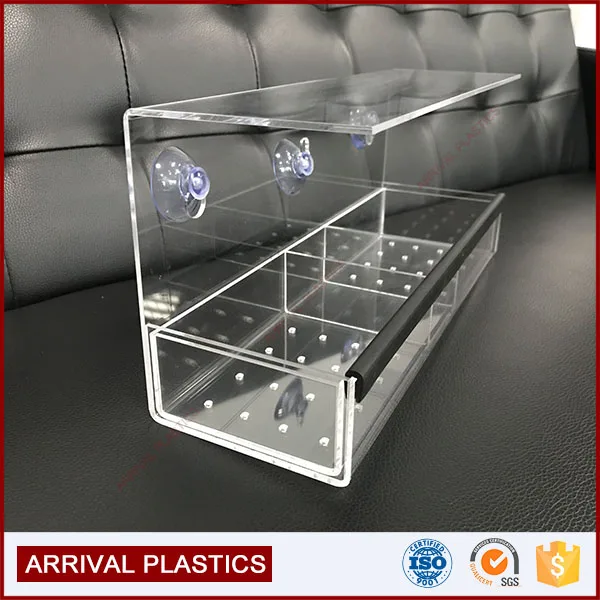 wholesale humming pet water wall mount acrylic window hanging bird feeder