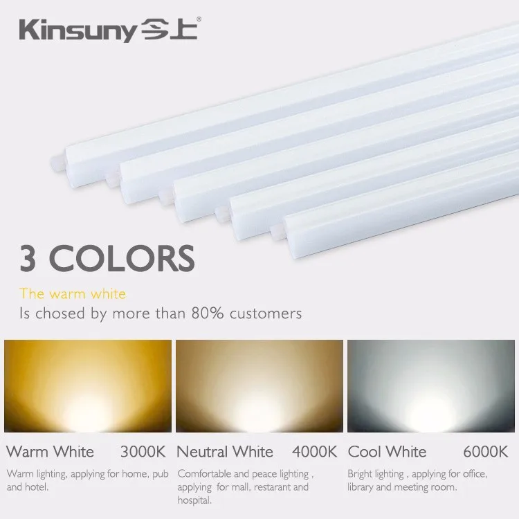 
high lumen CE BIS SAA 4w 7w 10w 12w 14w LED plastic tube light 