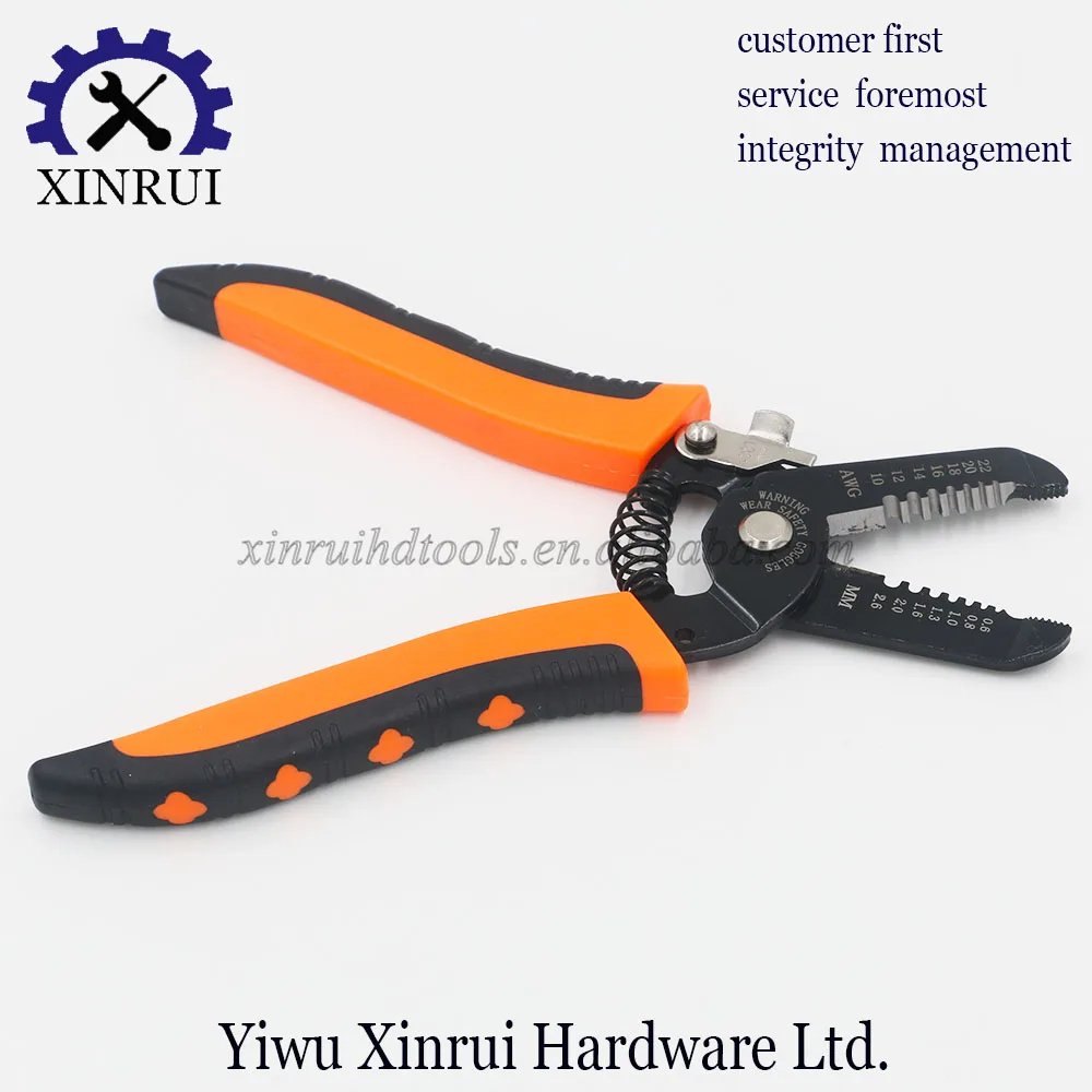 Professional Cable Stripper Cutter Pliers Wire Stripper Pliers