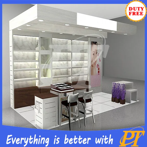 Flower kiosk design Cosmetics Display Unit Beauty Salon Display/retail Hair Salon Display perfume